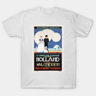 Holland Netherlands Vintage Poster 1924 T-Shirt